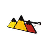 Toyota Tri-Color Mountain Grille Badge Emblem
