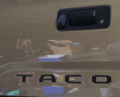 toyota tacoma tailgate vinyl decals