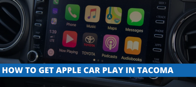 Toyota Tacoma Apple CarPlay Integration For 2016-2019 Models