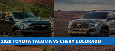 2020 Toyota Tacoma vs Chevy Colorado - How Do They Compare?