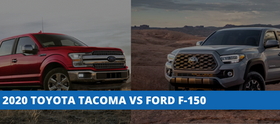 2020 Toyota Tacoma vs Ford F-150 - How Do They Compare?