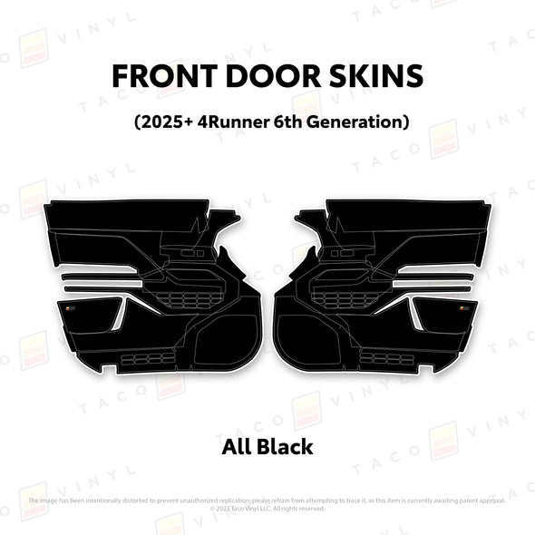 2025+ 4Runner Door Skins