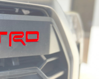 Grille Letter Inserts Fits 2022-2025 Toyota Tundra