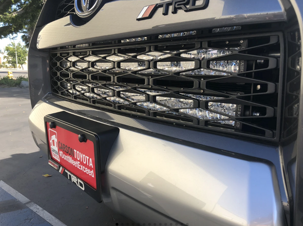 Toyota 4Runner 32” Hidden Grille LED Light Bar Brackets Kit (2014 - 2021)