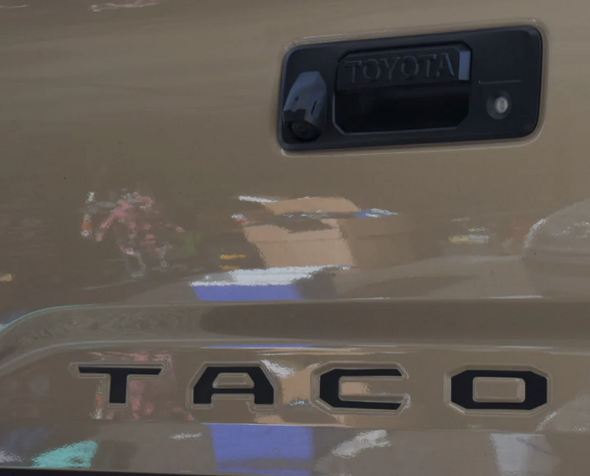 toyota tacoma tailgate vinyl decals
