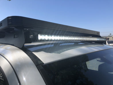 Front Runner Slimline Roof Rack LED Bar Mounts - Cali Raised LED