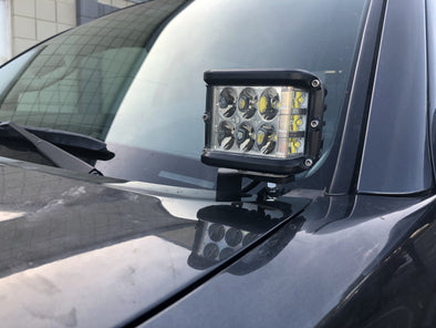 2016+ Toyota Tacoma Low Profile Ditch Light Brackets - Cali Raised LED