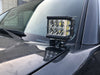 05-2015 Toyota Tacoma Low Profile Ditch Light Brackets - Cali Raised LED