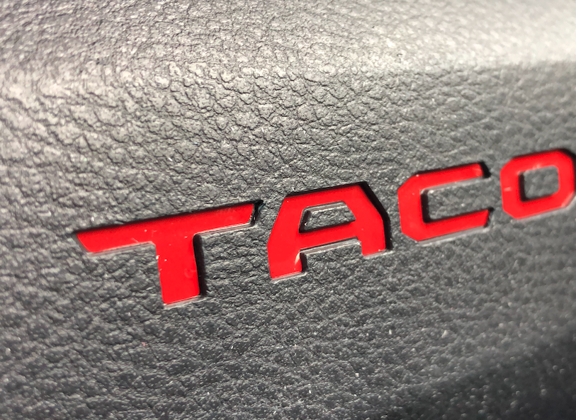 2016 2023 Toyota Glove Box Vinyl Decal Inserts Empyre OffRoad